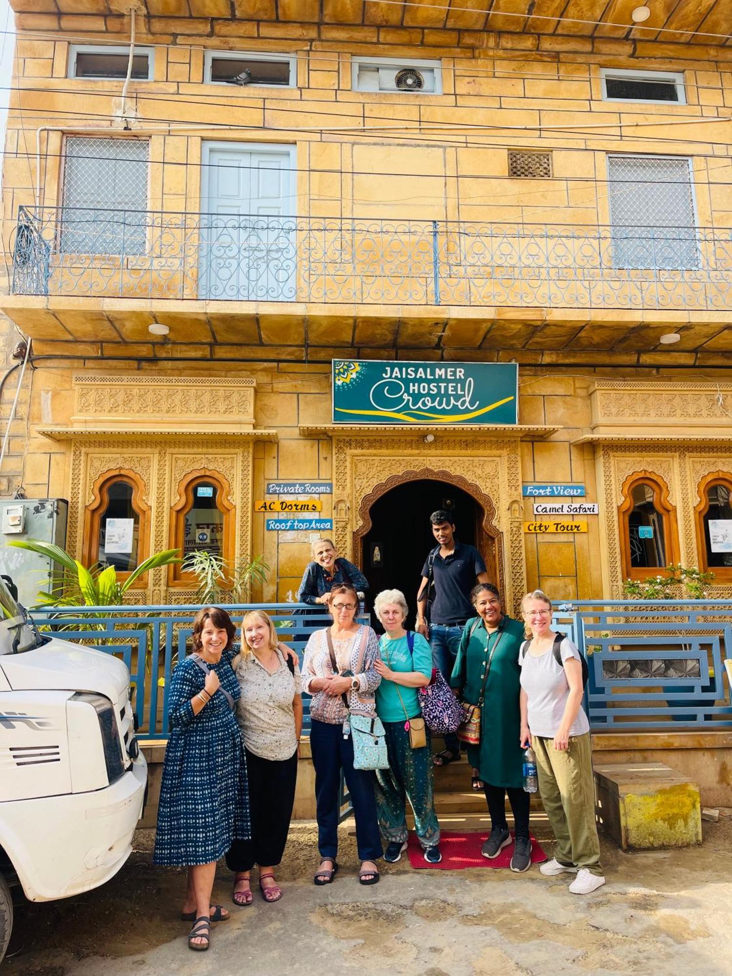 Jaisalmer Hostel Crowd Eksteriør bilde