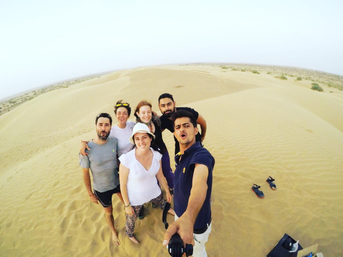 Jaisalmer Hostel Crowd Eksteriør bilde